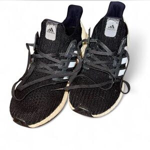 Adidas Ultra Boost 4.0 DNA Core Black White Running Shoes Men’s Size 9